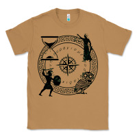 Toasted Coconut the four stoic virtues Classic Tee - PixelFlow