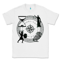 White the four stoic virtues Classic Tee - PixelFlow