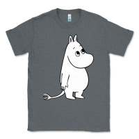 Charcoal Heather moomin character Classic Tee - PixelFlow