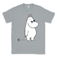 Heather Grey moomin character Classic Tee - PixelFlow