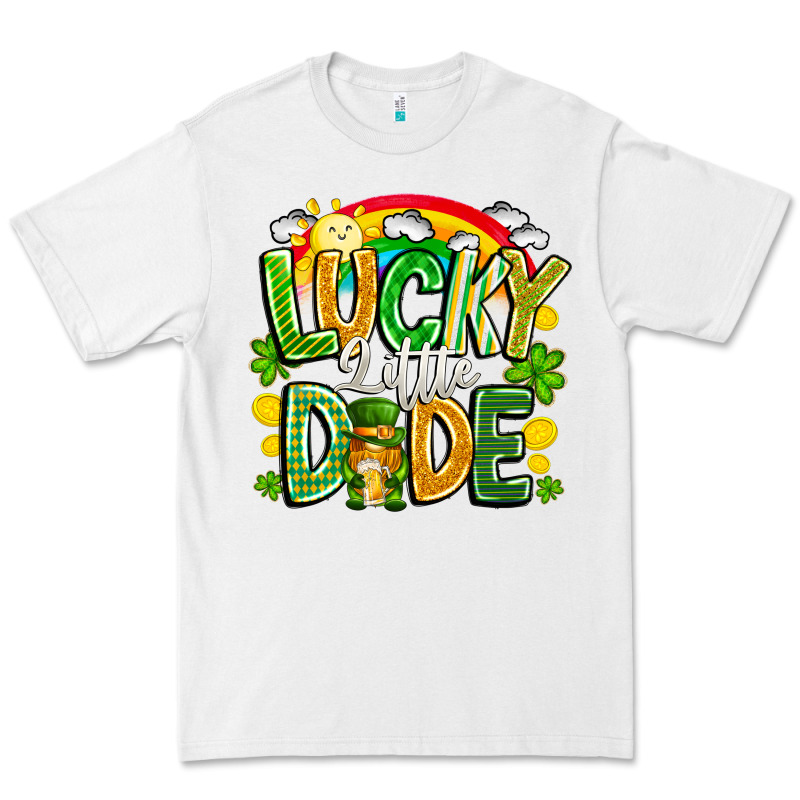Lucky Little Dude Premium Tee by CowhideDigitalArt | Teevron