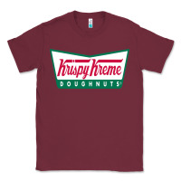 Burgundy krispy kreme Classic Tee - PixelFlow