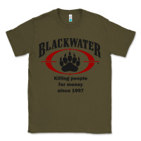 Army Green Blackwater Classic Tee - PixelFlow