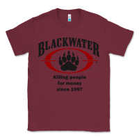 Burgundy Blackwater Classic Tee - PixelFlow