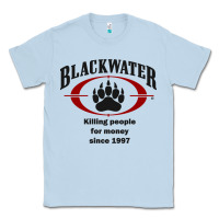 Dusty Blue Blackwater Classic Tee - PixelFlow