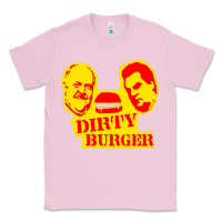 Bubblegum Pink dirty burger Classic Tee - PixelFlow