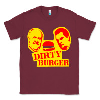 Burgundy dirty burger Classic Tee - PixelFlow