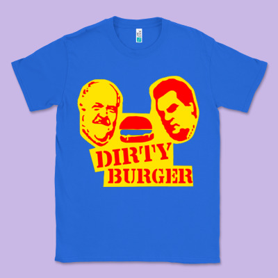 Dirty Burger Classic Tee Designed By Pixelflow