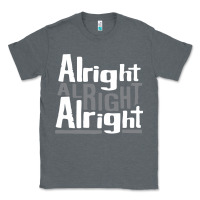 Charcoal Heather matthew mcconaughey dazed & confused alright alright alright hipster t Classic Tee - PixelFlow