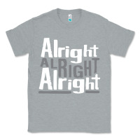 Heather Grey matthew mcconaughey dazed & confused alright alright alright hipster t Classic Tee - PixelFlow