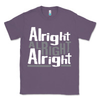 Lavender matthew mcconaughey dazed & confused alright alright alright hipster t Classic Tee - PixelFlow