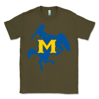 Army Green mcneese  athletics Classic Tee - PixelFlow