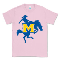 Bubblegum Pink mcneese  athletics Classic Tee - PixelFlow