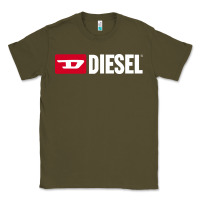 Army Green Diesel Classic Tee - PixelFlow