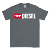 Charcoal Heather Diesel Classic Tee - PixelFlow