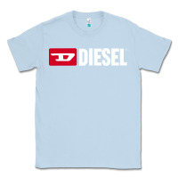 Dusty Blue Diesel Classic Tee - PixelFlow