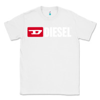 White Diesel Classic Tee - PixelFlow