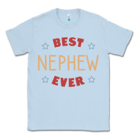 Dusty Blue Best nephew ever Classic Tee - PixelFlow
