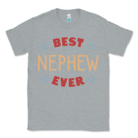 Heather Grey Best nephew ever Classic Tee - PixelFlow