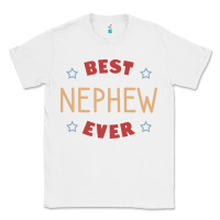 White Best nephew ever Classic Tee - PixelFlow