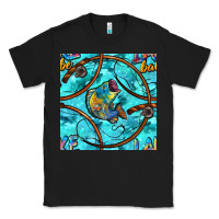 Black Lake Babe And Fish With Camouflage Seamless Pattern Classic Tee - BundleAndBundleShop