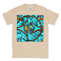 Mushroom Lake Babe And Fish With Camouflage Seamless Pattern Classic Tee - BundleAndBundleShop
