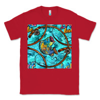 Red Lake Babe And Fish With Camouflage Seamless Pattern Classic Tee - BundleAndBundleShop