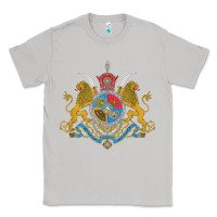 Moon Dust Iran Coat of arms Flag souvenir Iranian Persian Classic Tee - PixelFlow