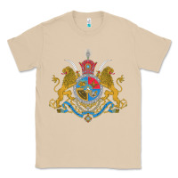 Mushroom Iran Coat of arms Flag souvenir Iranian Persian Classic Tee - PixelFlow