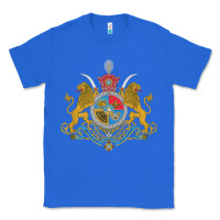 True Royal Iran Coat of arms Flag souvenir Iranian Persian Classic Tee - PixelFlow