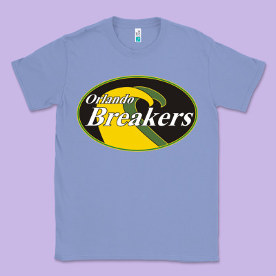 Orlando Breakers Football Team Classic Tee Designed By Pixelflow