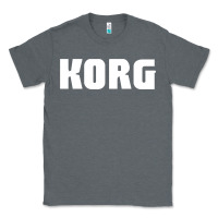 Charcoal Heather korg new Classic Tee - PixelFlow