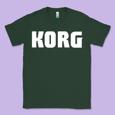Korg New Classic Tee Designed By Pixelflow