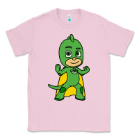 Bubblegum Pink gekko cat boy Classic Tee - PixelFlow