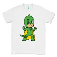 White gekko cat boy Classic Tee - PixelFlow