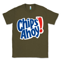 Army Green chips ahoy snack Classic Tee - PixelFlow