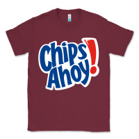 Burgundy chips ahoy snack Classic Tee - PixelFlow