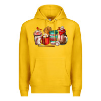 Lemon baseball coffee cup Premium Hoodie - AdoDesignShop