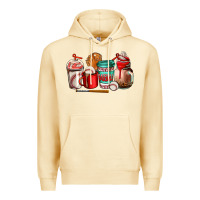Pina Colada baseball coffee cup Premium Hoodie - AdoDesignShop