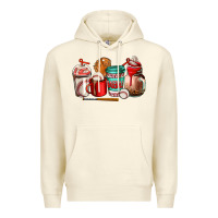 Sandshell baseball coffee cup Premium Hoodie - AdoDesignShop