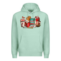 Seafoam baseball coffee cup Premium Hoodie - AdoDesignShop