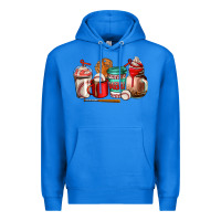 True Royal baseball coffee cup Premium Hoodie - AdoDesignShop