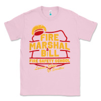 Bubblegum Pink fire marshal bill fire safety school funny firefighter t shirt Classic Tee - PixelFlow