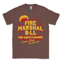 Chestnut fire marshal bill fire safety school funny firefighter t shirt Classic Tee - PixelFlow