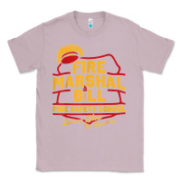 Lilac fire marshal bill fire safety school funny firefighter t shirt Classic Tee - PixelFlow