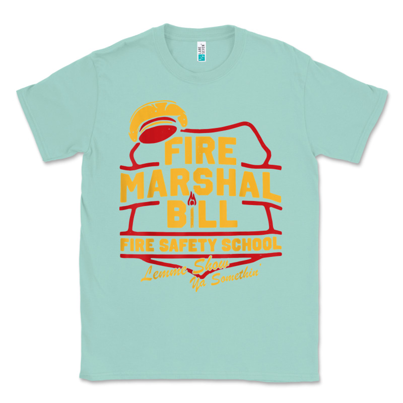 Fire Marshal Bill Fire Safety School Funny Firefighter T Shirt Classic Tee by PixelFlow | Teevron