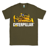 Army Green bulldozercat 2 Classic Tee - PixelFlow