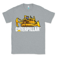 Heather Grey bulldozercat 2 Classic Tee - PixelFlow
