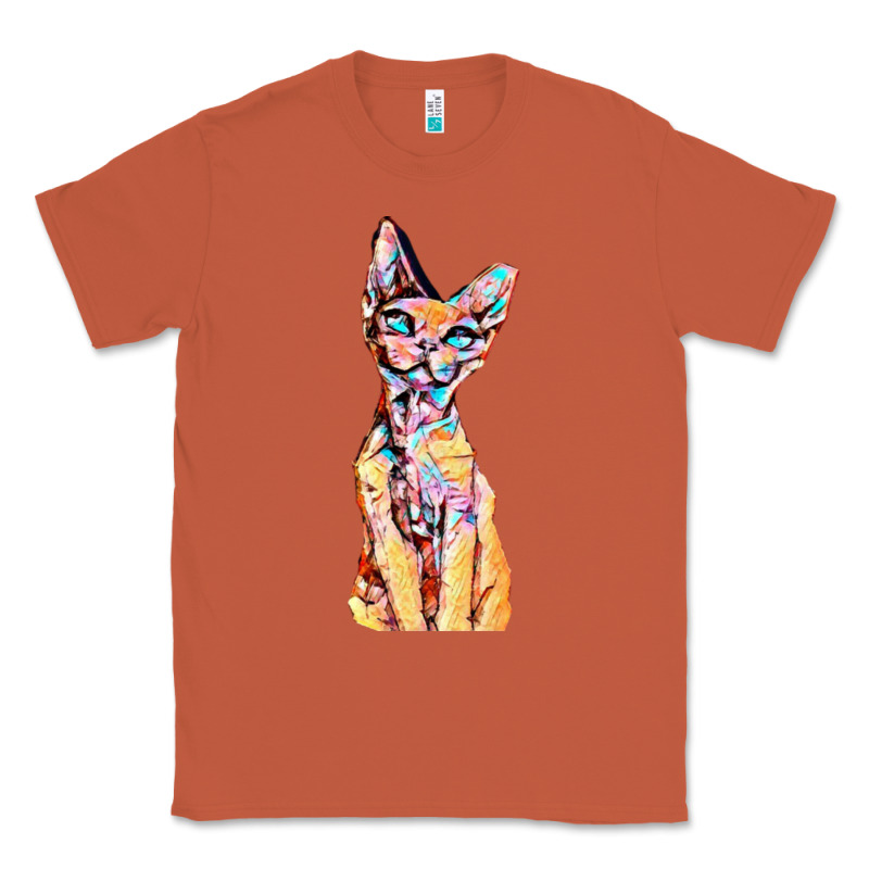 Colorful Cat Classic Tee by PixelFlow | Teevron