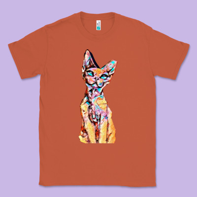 Colorful Cat Classic Tee Designed By Pixelflow